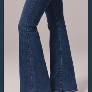 Abercrombie & Fitch Dark Blue Flare Jeans